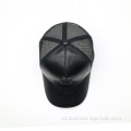 5 Panel metalen badge trucker cap